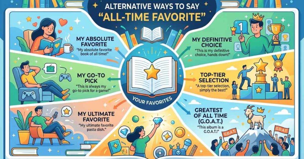Alternative Ways to Say All-Time Favorite