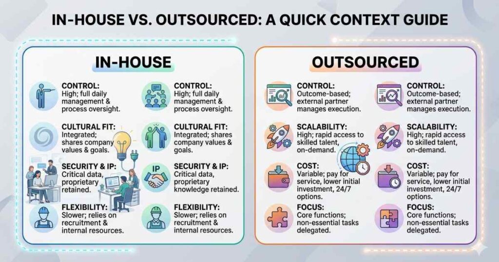 In-House vs. Outsourced A Quick Context Guide