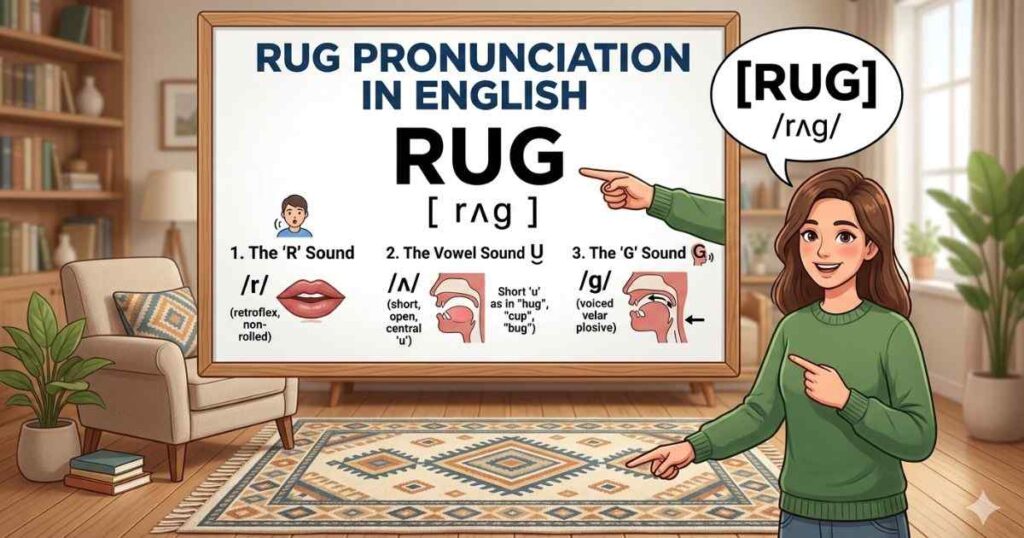 Rug Pronunciation in English