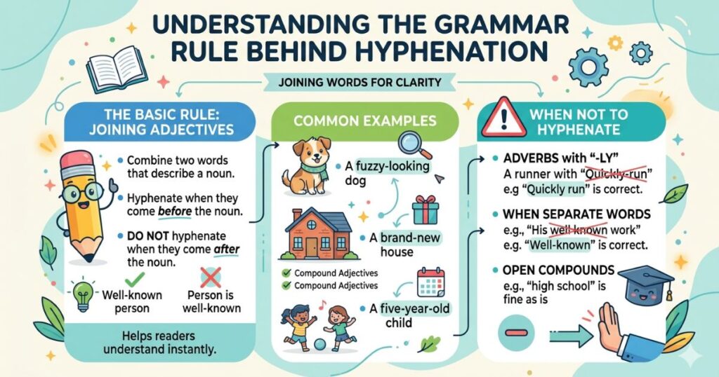 Understanding the Grammar Rule Behind Hyphenation