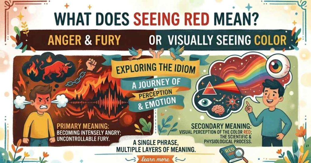 What Does Seeing Red Mean