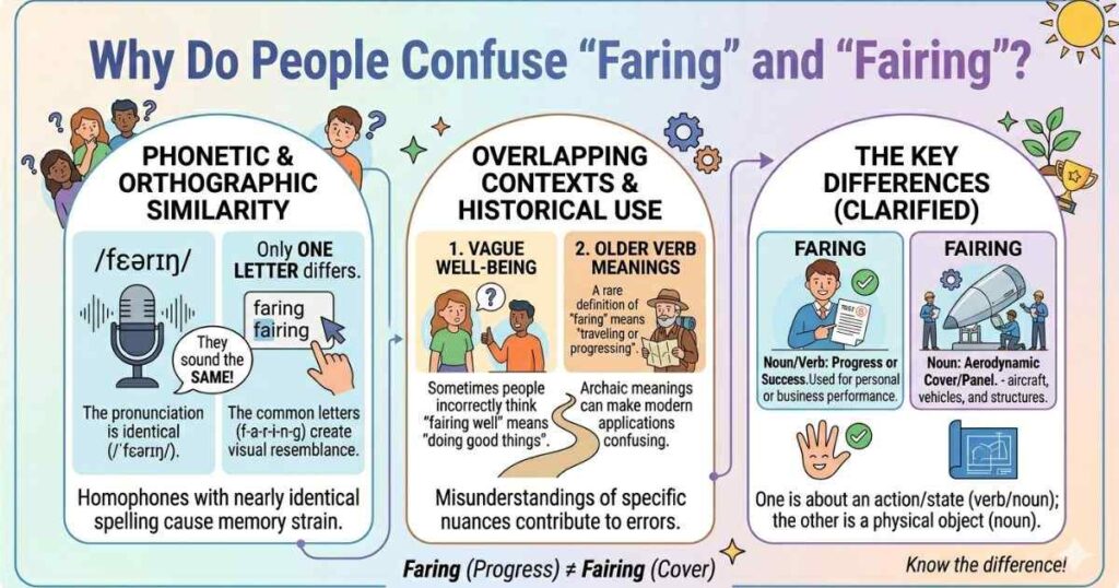 Why Do People Confuse Faring and Fairing