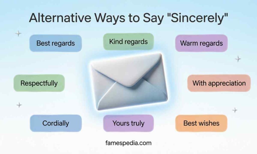 Alternative Ways to Say Sincerely