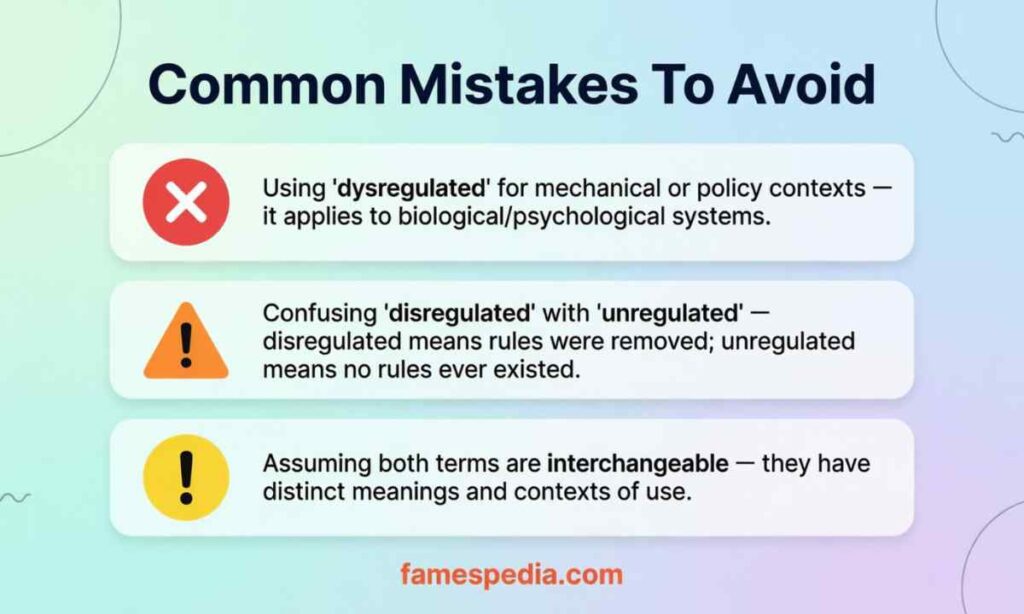 Common Mistakes To Avoid