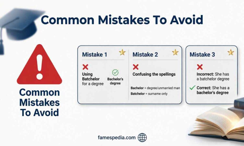 Common Mistakes To Avoid 
