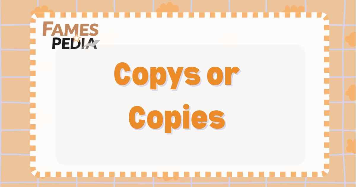 Copys or Copies Feature Image