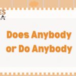 Does Anybody or Do Anybody: Which One Should You Use?