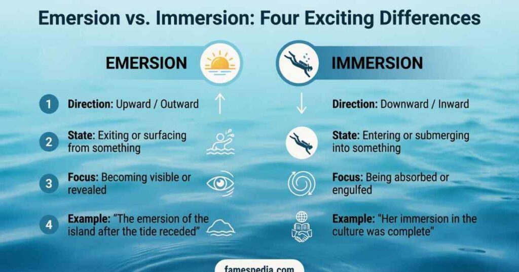 Emersion vs. Immersion Four Exciting Differences