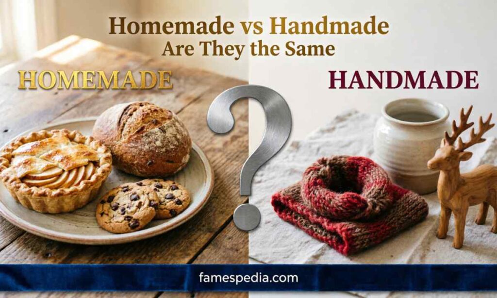 Homemade vs Handmade Are They the Same