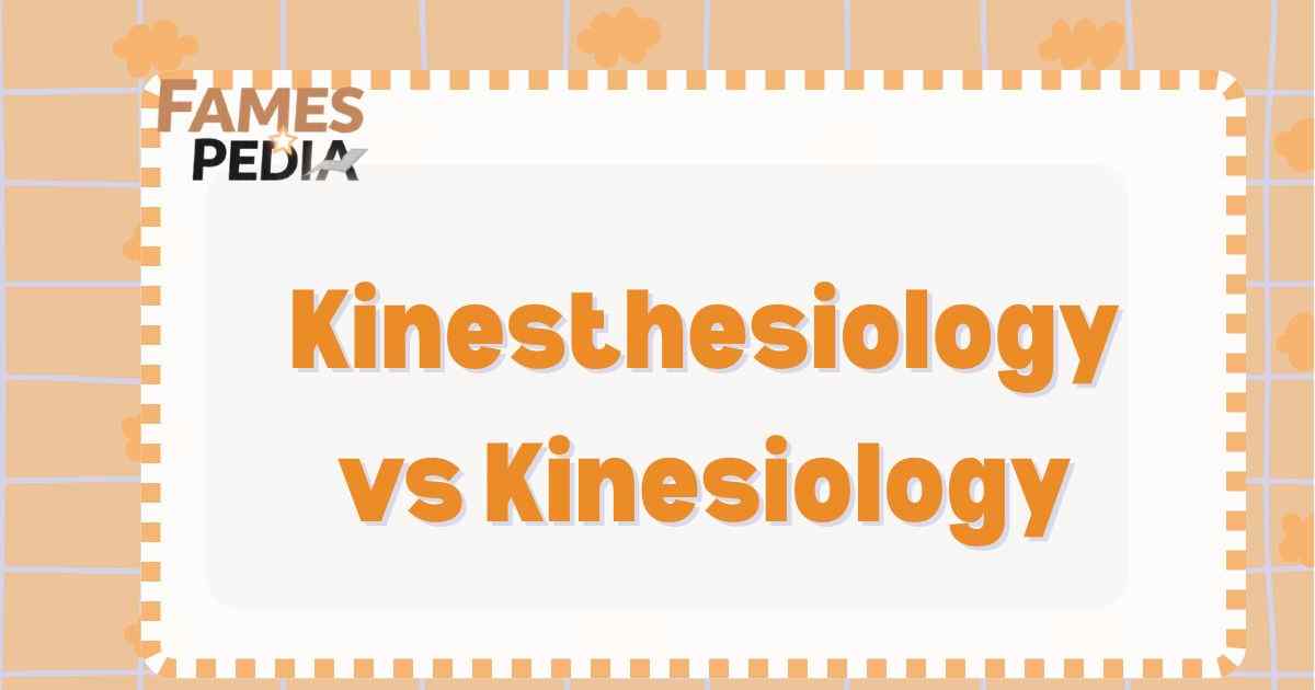 Kinesthesiology vs Kinesiology Feature Image