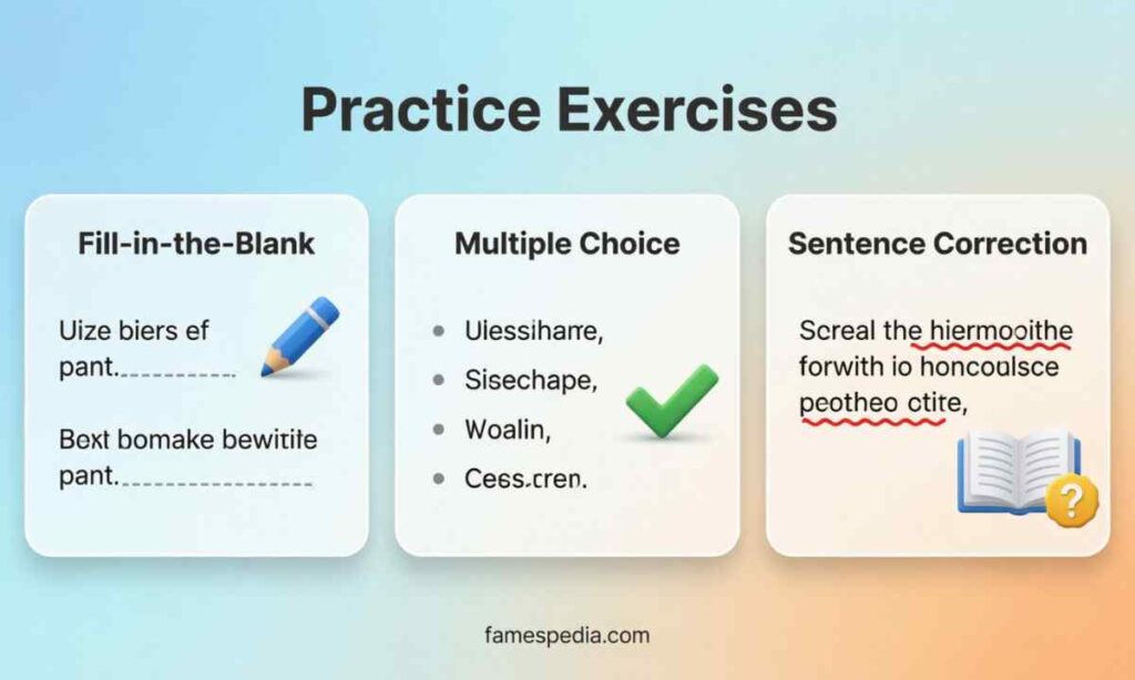 Practice Exercises