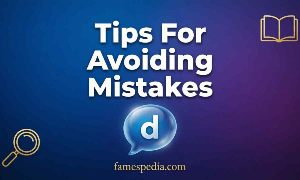 Tips For Avoiding Mistakes