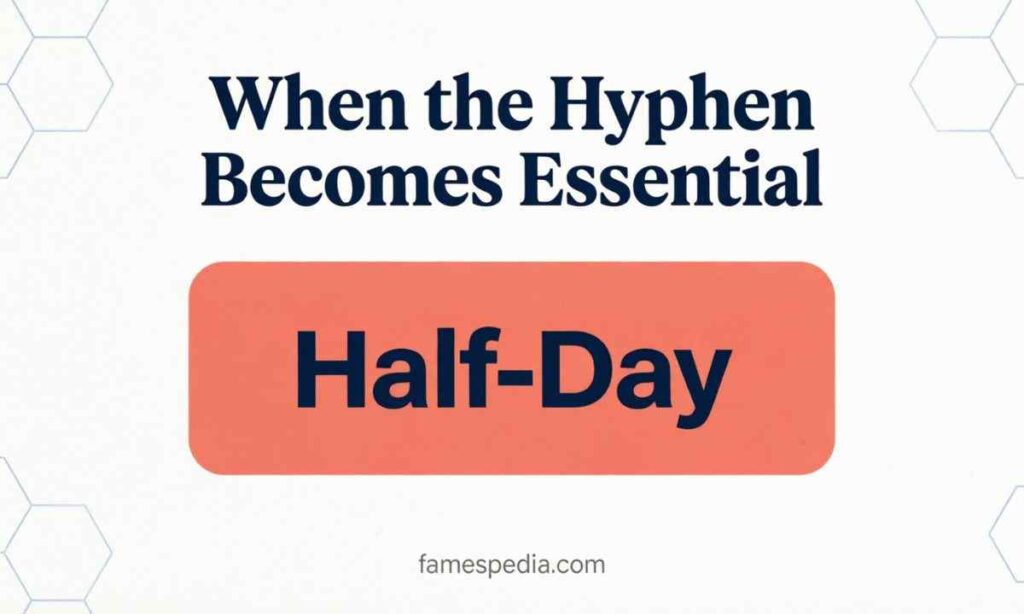 When the Hyphen Becomes Essential