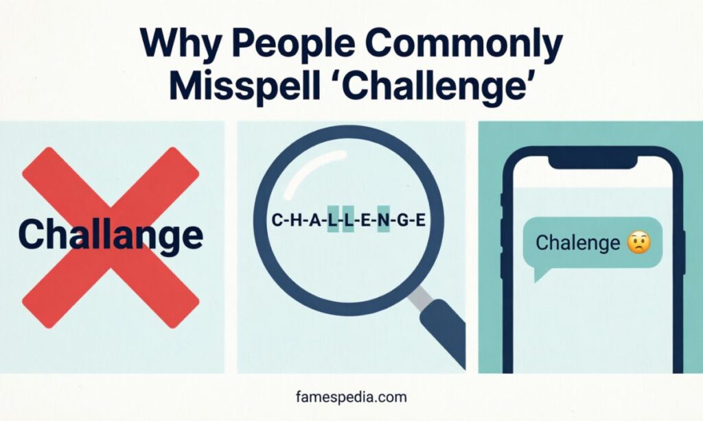 Why People Commonly Misspell Challenge