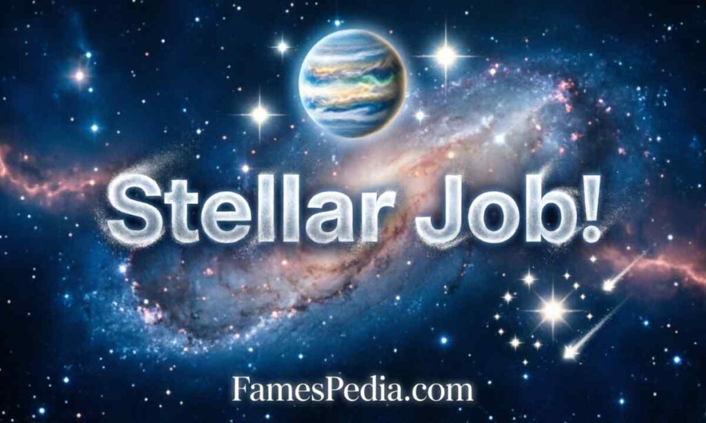 Stellar Job!