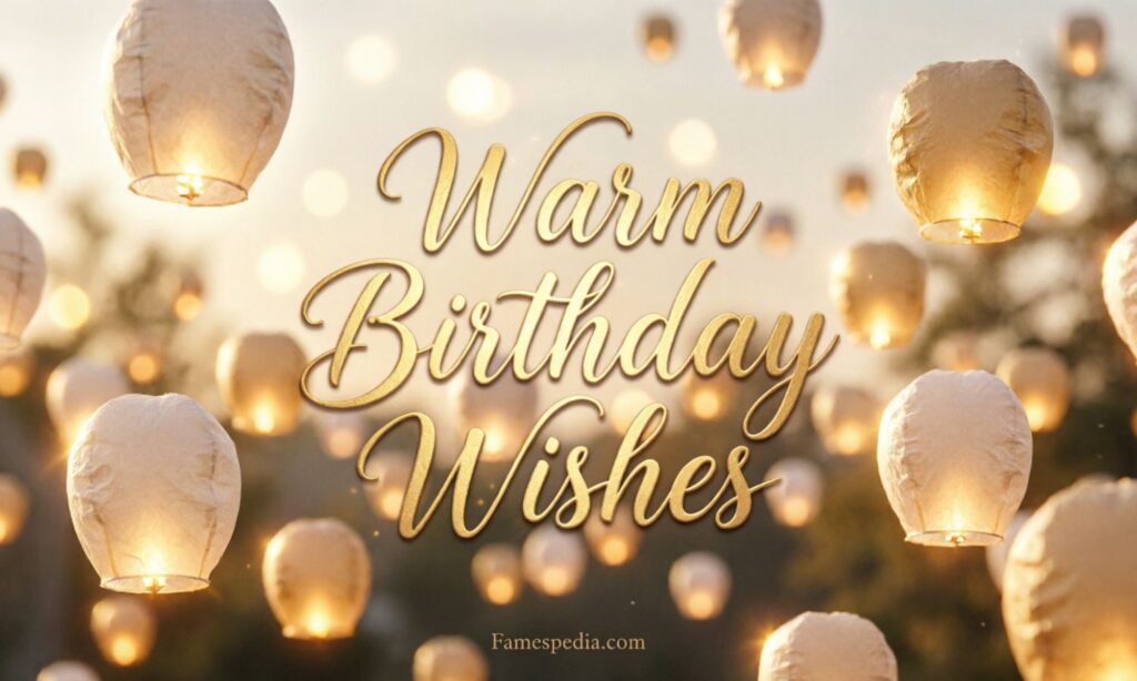Warm Birthday Wishes